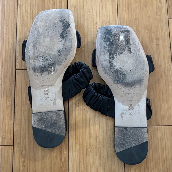 Staud maya ruched sandals size 37 - Picture 2 of 5